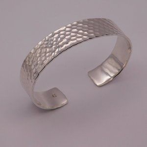 SILPADA HAMMERED STERLING SILVER CUFF BRACELET